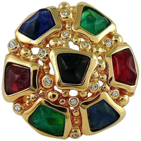 christian dior brooch vintage|Christian Dior vintage jewellery.